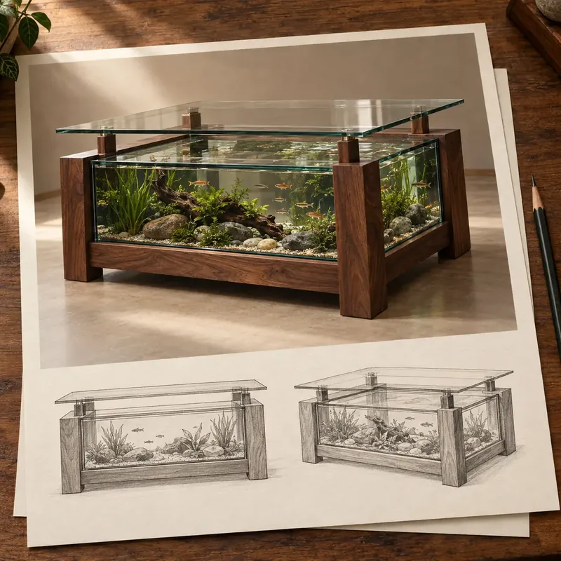 Aquarium table
