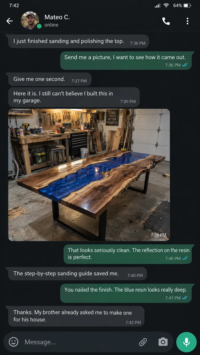 Customer message 1