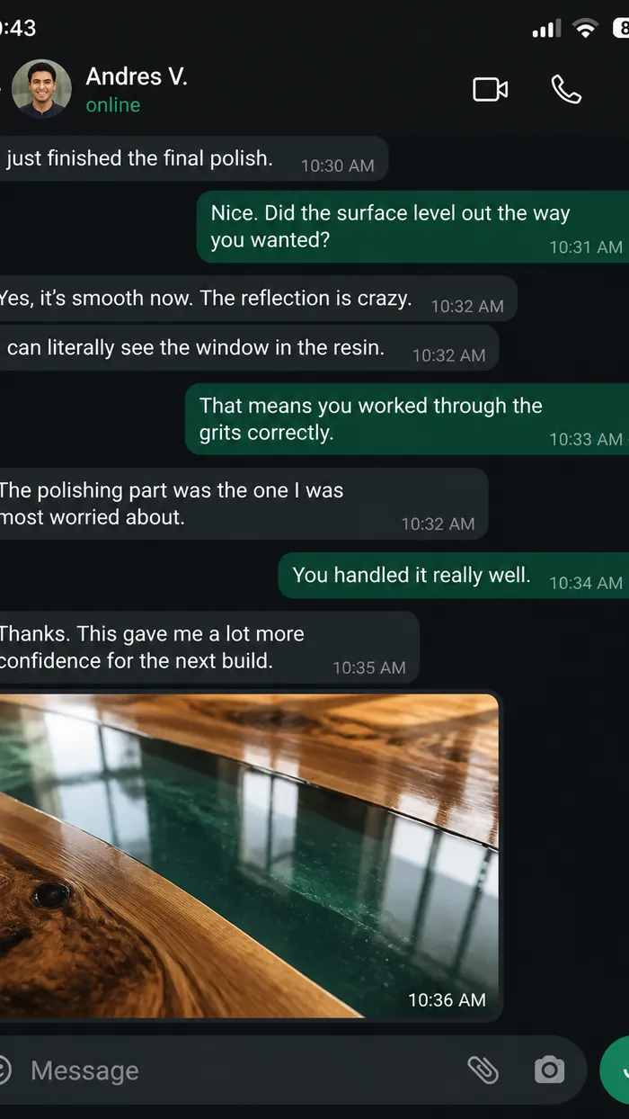 Customer message 7